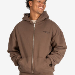 XXL Nutrition Athleisure Full Zip Hoodie - Mocca - L