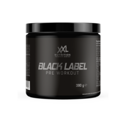 XXL Nutrition Black Label Pre-Workout - Himbeere - 390 Gramm