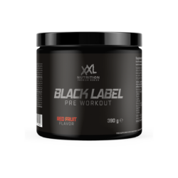 XXL Nutrition Black Label Pre-Workout - Rote Früchte - 390 Gramm