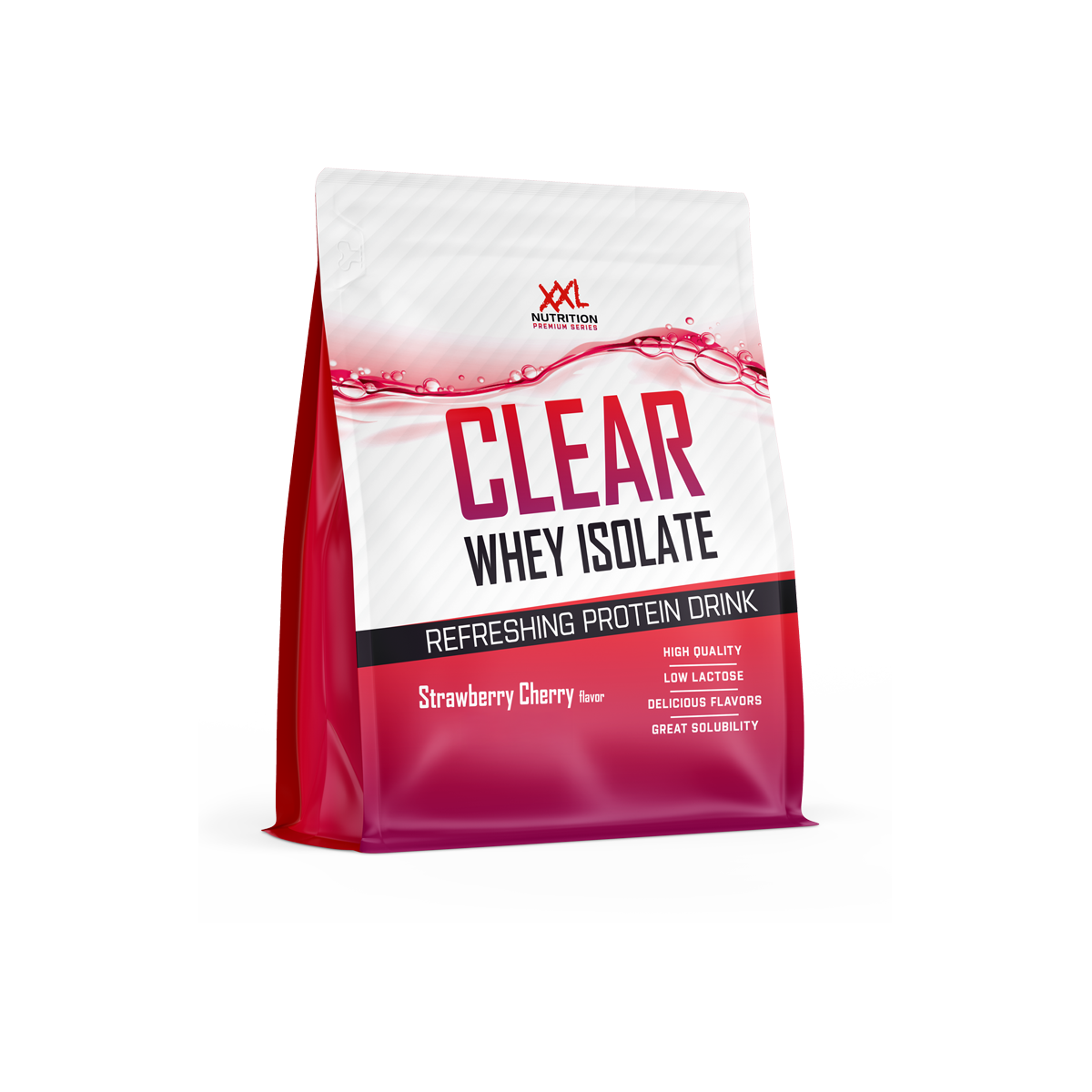 XXL Nutrition Clear Whey Isolate - Aardbei/Kers - 500 gram