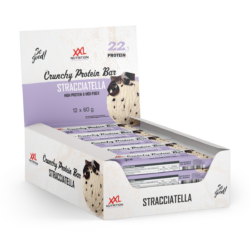 XXL Nutrition Crunchy Protein Bar - 12 Pack - Stracciatella