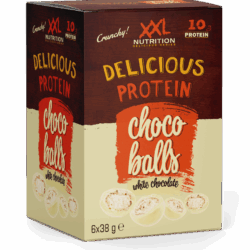 XXL Nutrition Delicious Protein Choco Balls - Weiße Schokolade - 6 pack