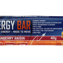 XXL Nutrition Energy Bar - Cranberry Raisin - 1 Riegel