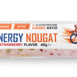 XXL Nutrition Energy Nougat - Aardbei - 1 stuk