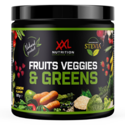 XXL Nutrition Fruits Veggies & Greens-300 gram-Lemon