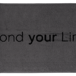 XXL Nutrition Gym Handtuch - Beyond Your Limits - Grau