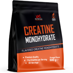 XXL Nutrition Kreatin-Monohydrat - Orange - 500 Gramm