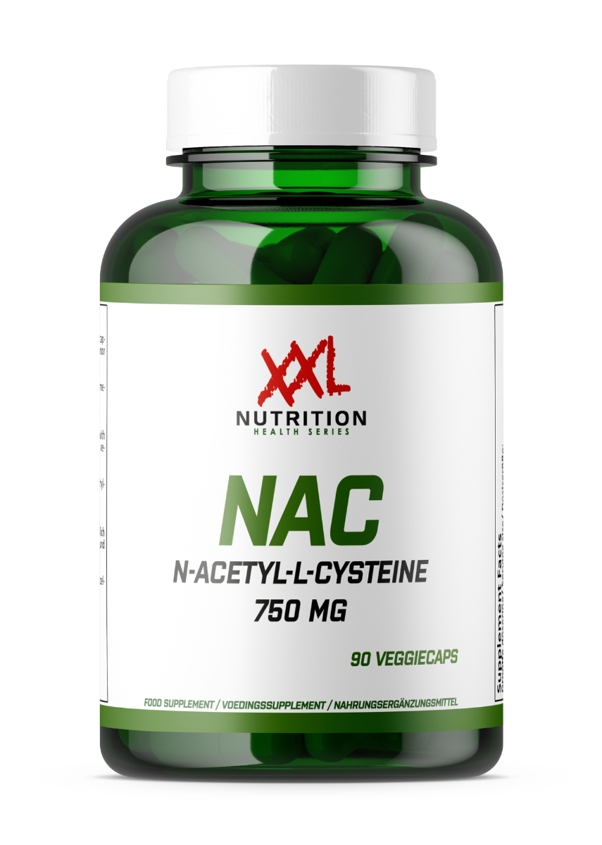 XXL Nutrition NAC (N-Acetyl-L-Cystein) - 750 mg - 90 Kapseln