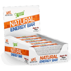 XXL Nutrition Natural Energy Bar - 12 pack - Apple Pie