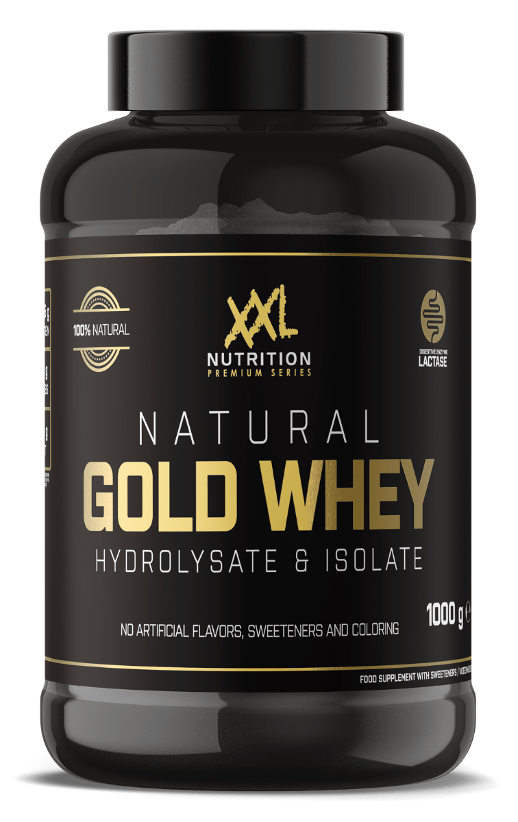 XXL Nutrition Natural Gold Whey - 1000 Gramm - Vanilla