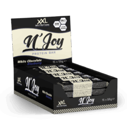 XXL Nutrition N'Joy Protein Bar - 15-pack - White Chocolate-Blueberry