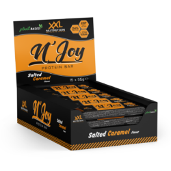 XXL Nutrition N'Joy Protein Bar - 15er Packung - Salted Caramel (Plant based)
