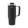 XXL Nutrition RVS Tumbler met Handvat en Rietje - Zwart