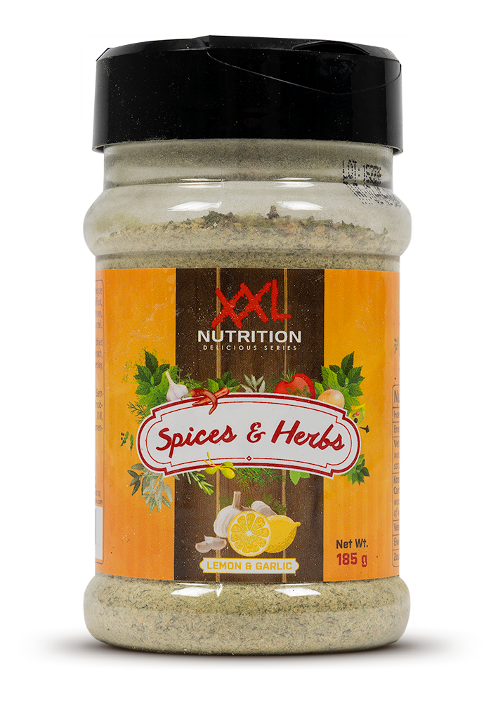 XXL Nutrition Spices & Herbs - Lemon & Garlic - 185 Gramm