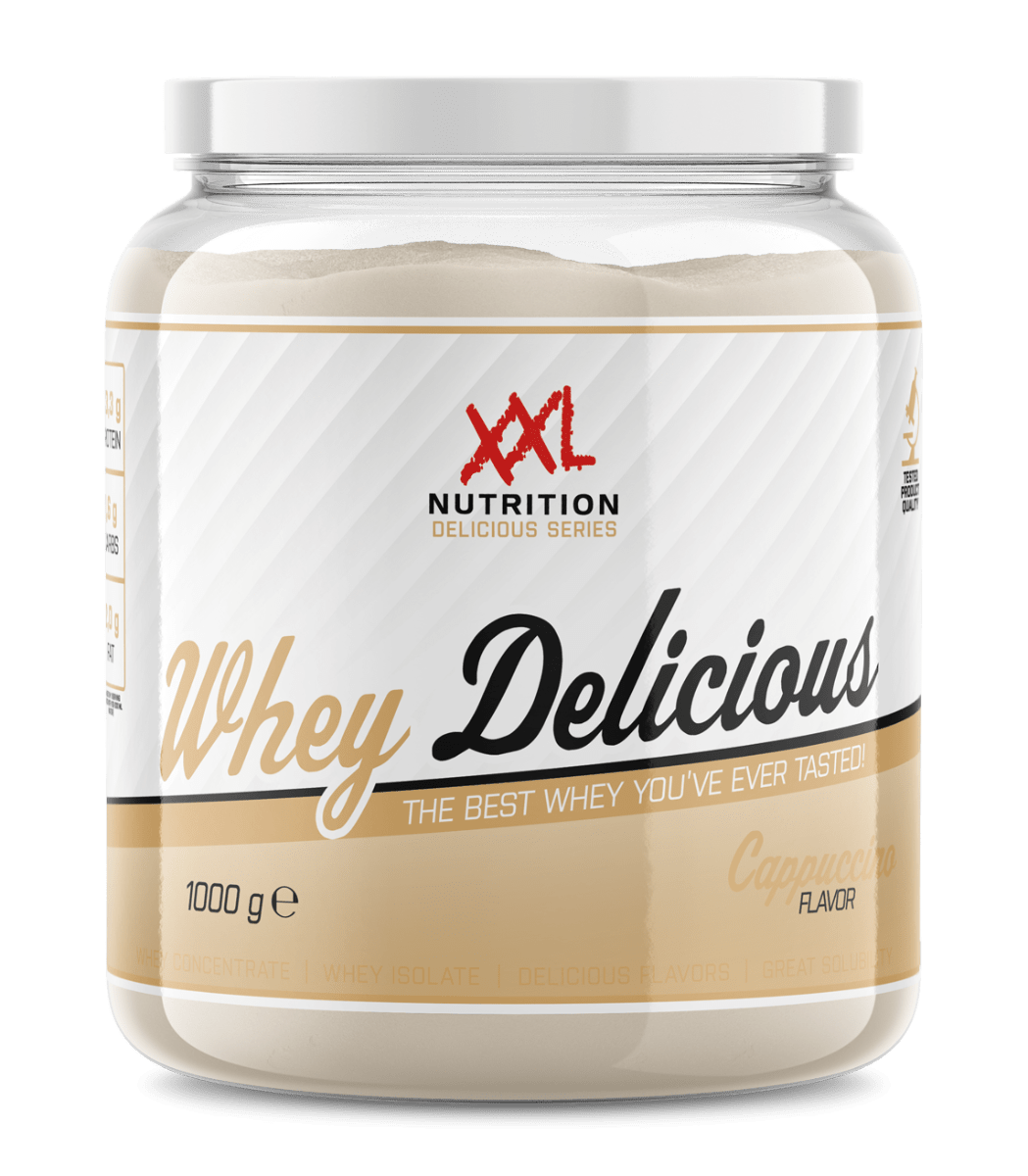 XXL Nutrition Whey Delicious - 1000 Gramm - Cappuccino