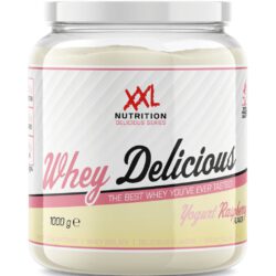 XXL Nutrition Whey Delicious - 1000 Gramm - Himbeer Joghurt (Limited Edition)