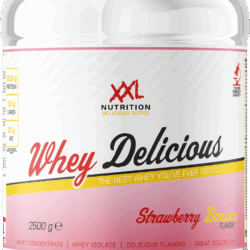 XXL Nutrition Whey Delicious - 2500 Gramm - Erdbeere - Banane