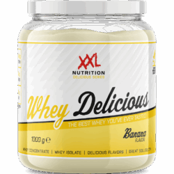 XXL Nutrition Whey Delicious - Banane - 1000 Gramm