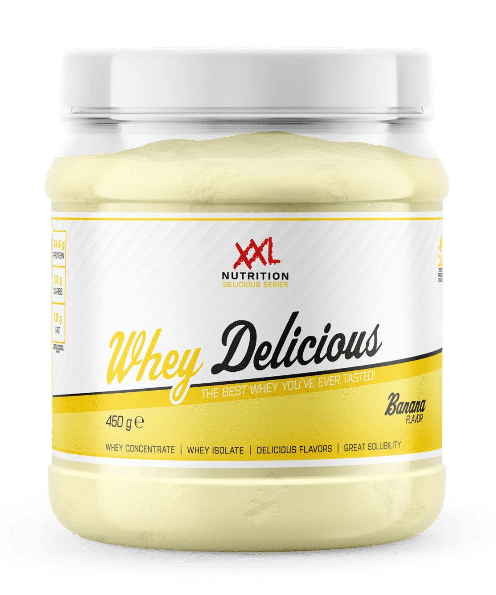 XXL Nutrition Whey Delicious Banaan 450 gram