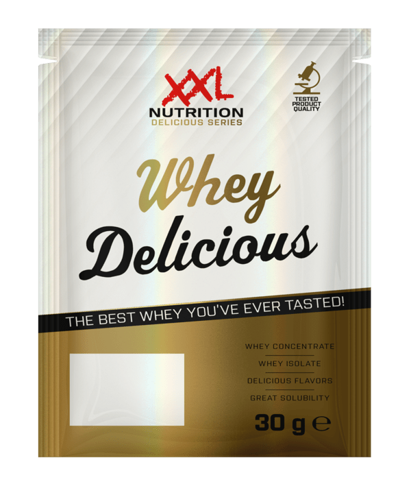 XXL Nutrition Whey Delicious Sample - 30 Gramm - Cappuccino