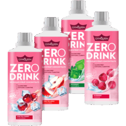 Zero Drink 4er Pack inkl. Dosierspender